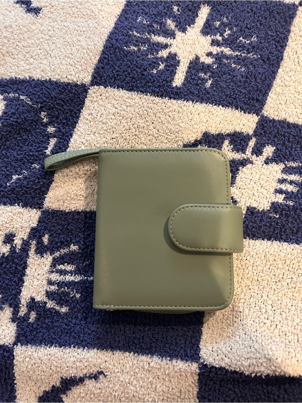 Olive Green Compact Wallet